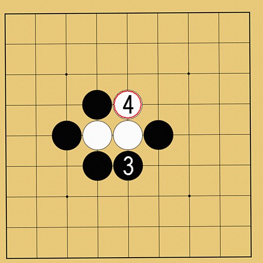 囲碁ルール解説図