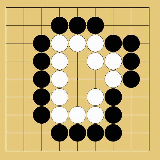 囲碁ルール解説図