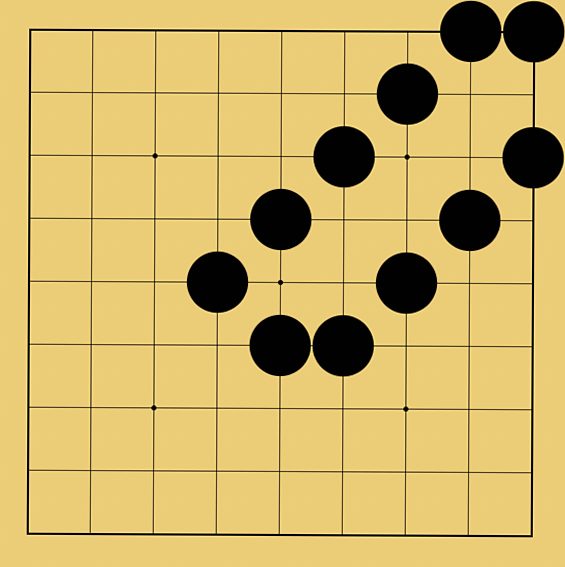 囲碁ルール解説図