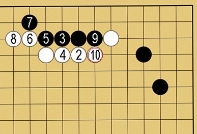 「囲碁手筋上達法」解説画像