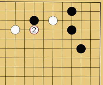 囲碁打ち込みの図解