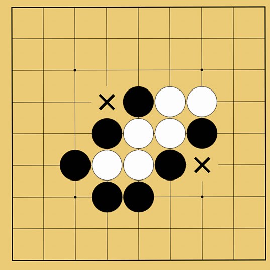 囲碁ルール解説図