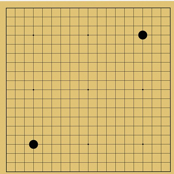 置碁の盤面イメージ