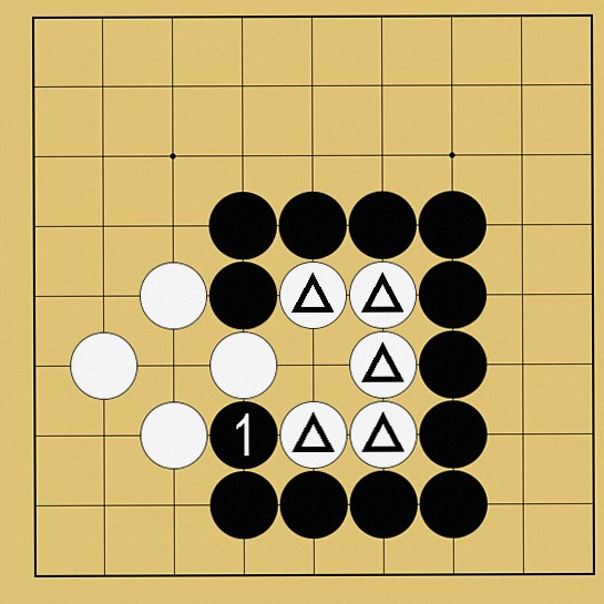 囲碁ルール解説図