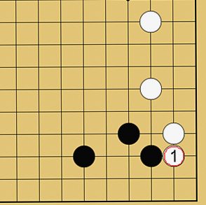 図５：終盤が上手くなるの碁盤図
