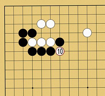 相手が接近してきたときの戦い方の説明図
