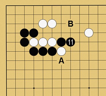 相手が接近してきたときの戦い方の説明図