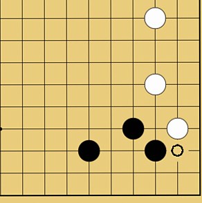 図７：終盤が上手くなるの碁盤図