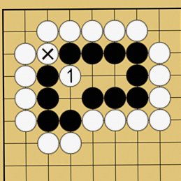 曲がり四目