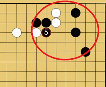 囲碁打ち込みの図解