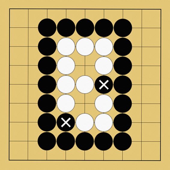 囲碁ルール解説図