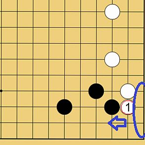 図６：終盤が上手くなるの碁盤図
